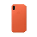 Funda tipo folio de cuero para iPhone XS Max
