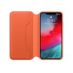 Funda tipo folio de cuero para iPhone XS Max - Imagen 2