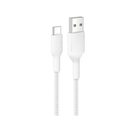 Cable trenzado USB-A a USB-C de 15 W (1 metro)
